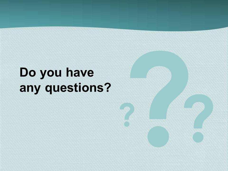 Turquoise Art Abstract PowerPoint Template