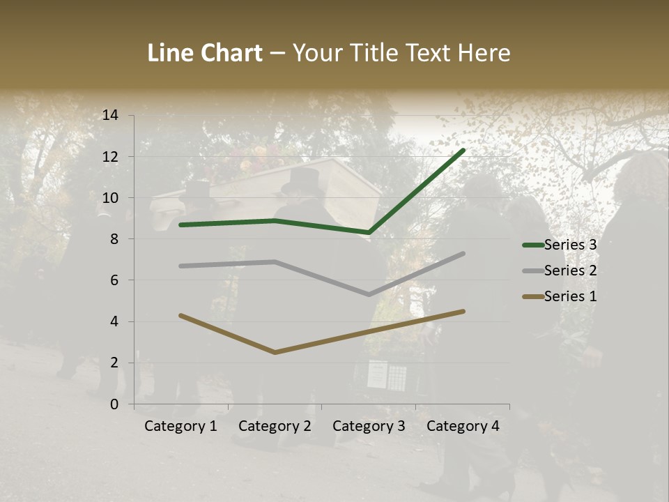 Yellow Forest Image PowerPoint Template
