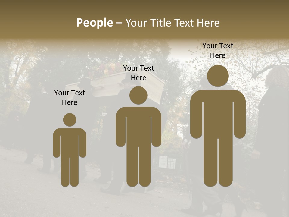 Yellow Forest Image PowerPoint Template