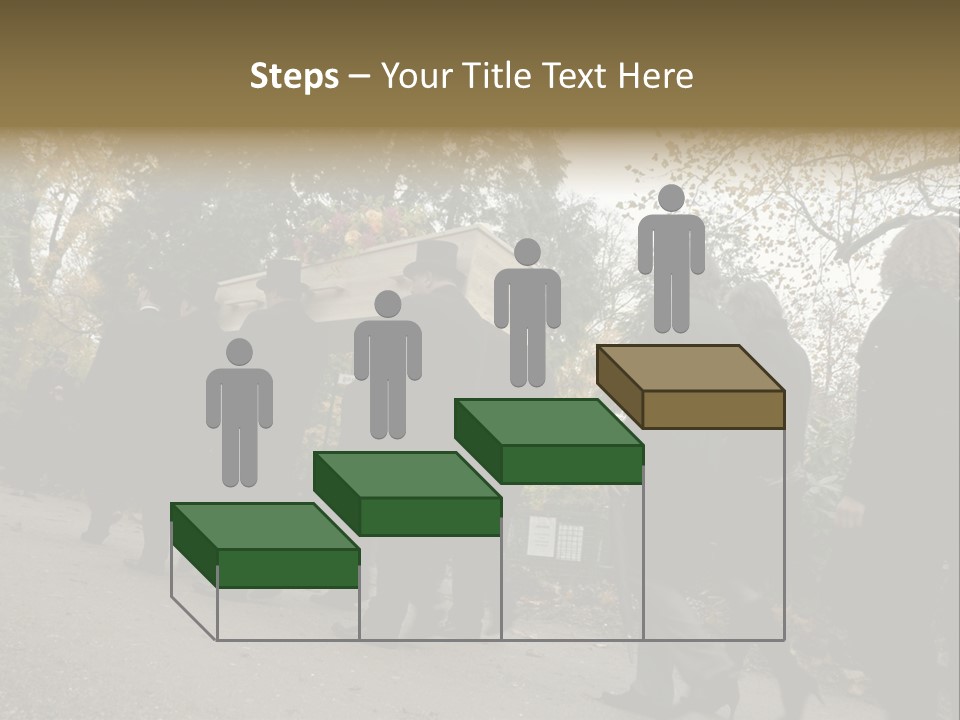 Yellow Forest Image PowerPoint Template