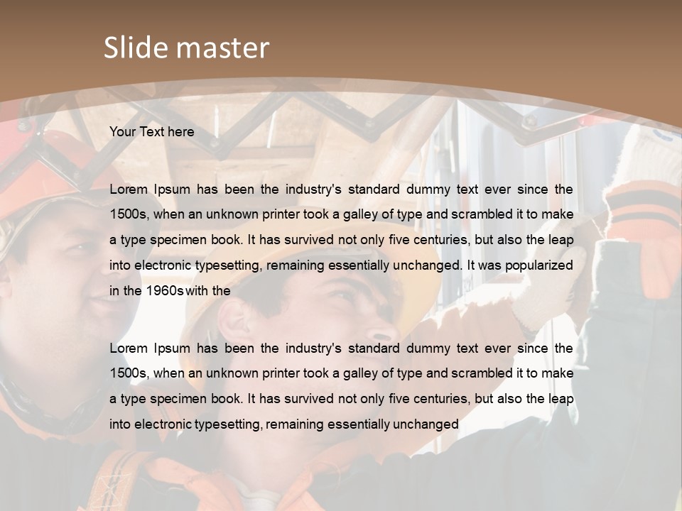 Cladding Siding Wall PowerPoint Template