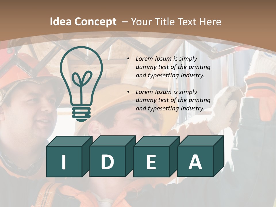 Cladding Siding Wall PowerPoint Template