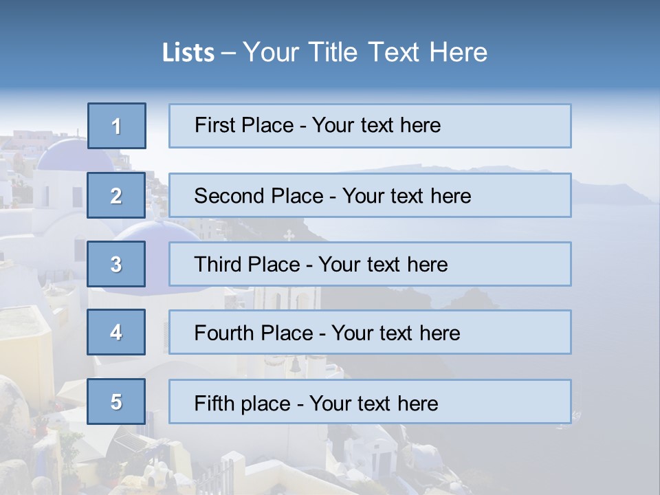 Hill Resort Dome PowerPoint Template