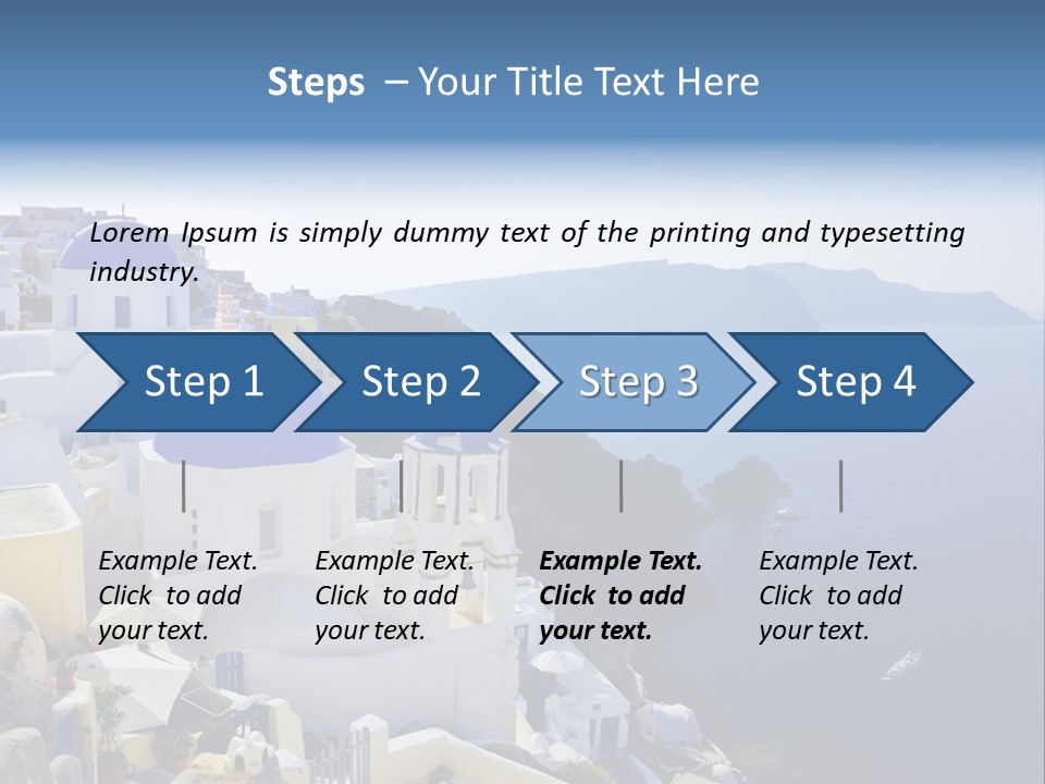 Hill Resort Dome PowerPoint Template