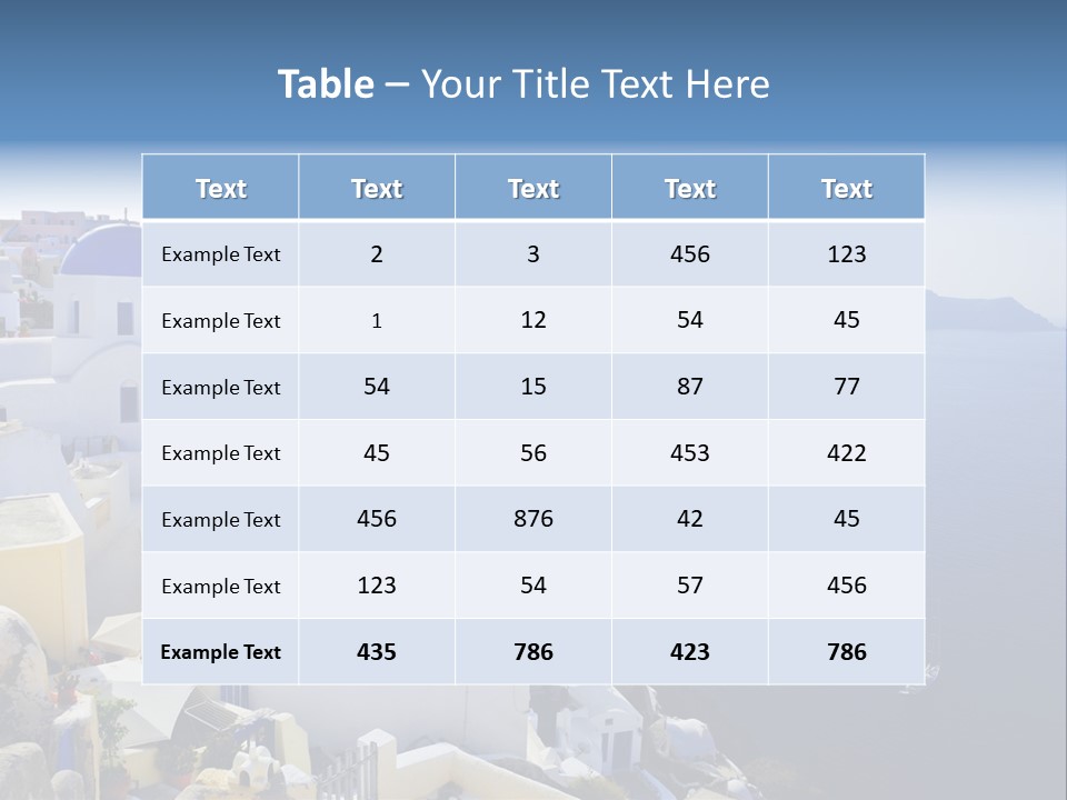 Hill Resort Dome PowerPoint Template