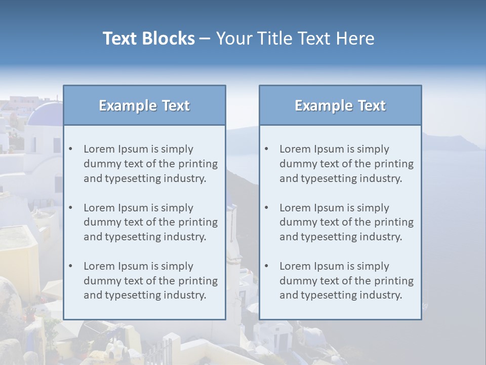 Hill Resort Dome PowerPoint Template