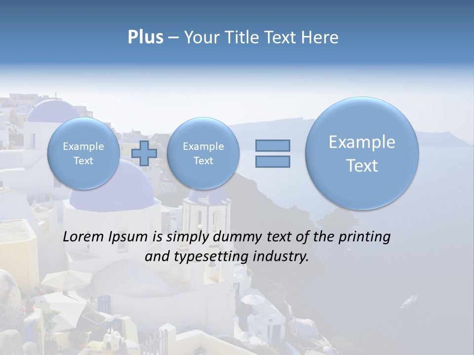 Hill Resort Dome PowerPoint Template