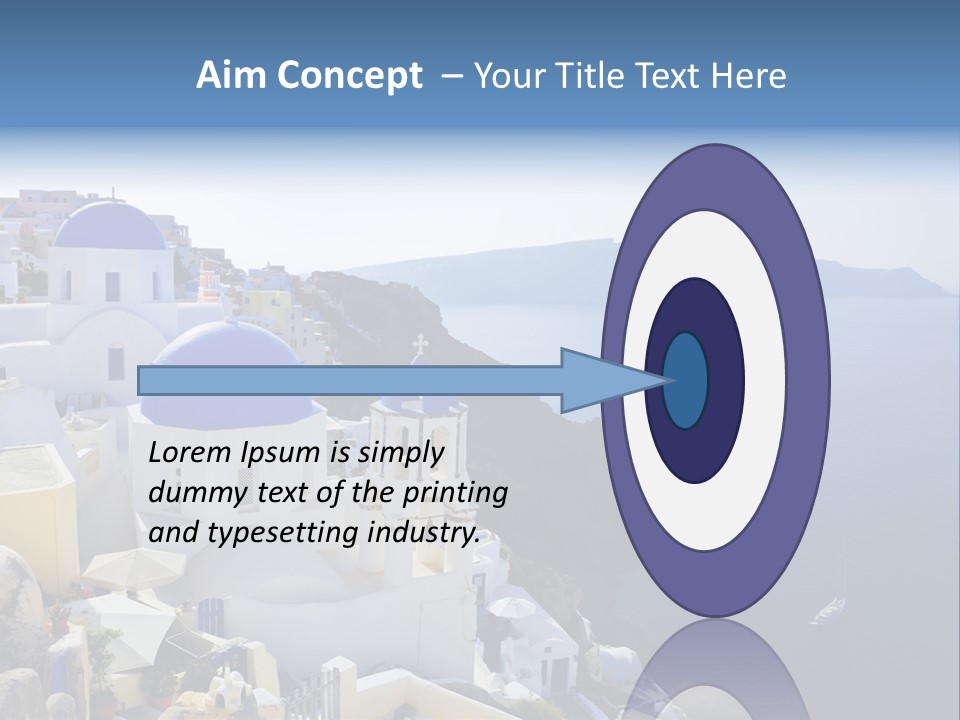 Hill Resort Dome PowerPoint Template