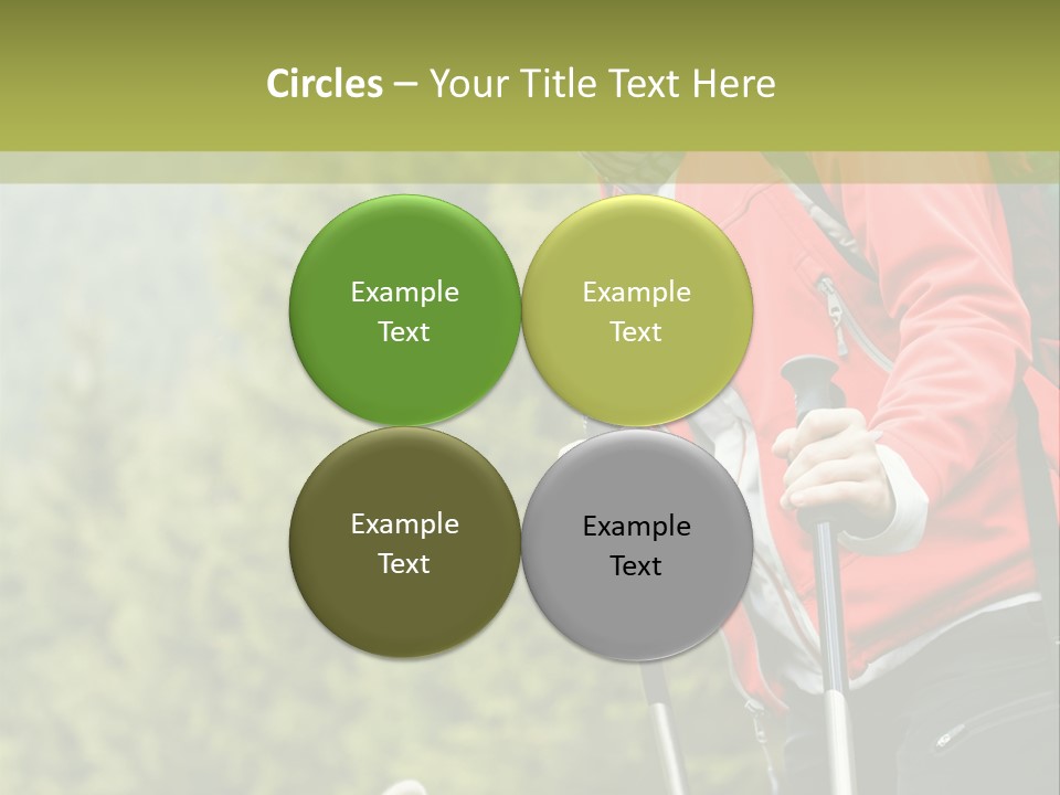 Hiking  Person PowerPoint Template