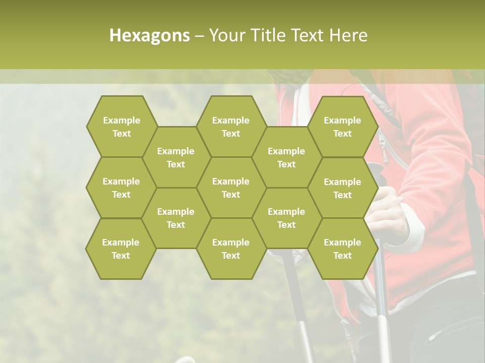 Hiking  Person PowerPoint Template