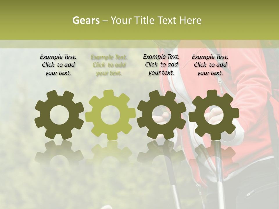 Hiking  Person PowerPoint Template