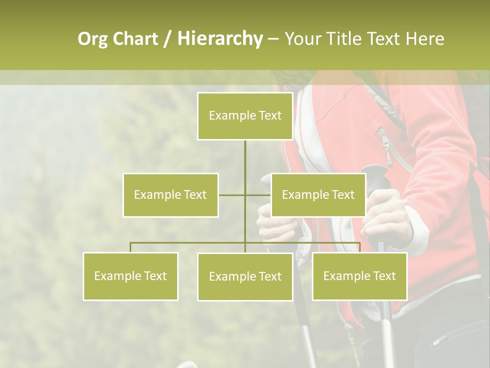 Hiking  Person PowerPoint Template