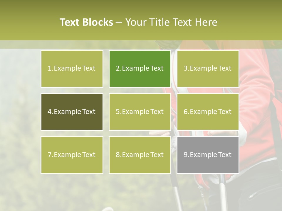 Hiking  Person PowerPoint Template