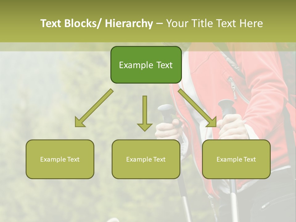 Hiking  Person PowerPoint Template