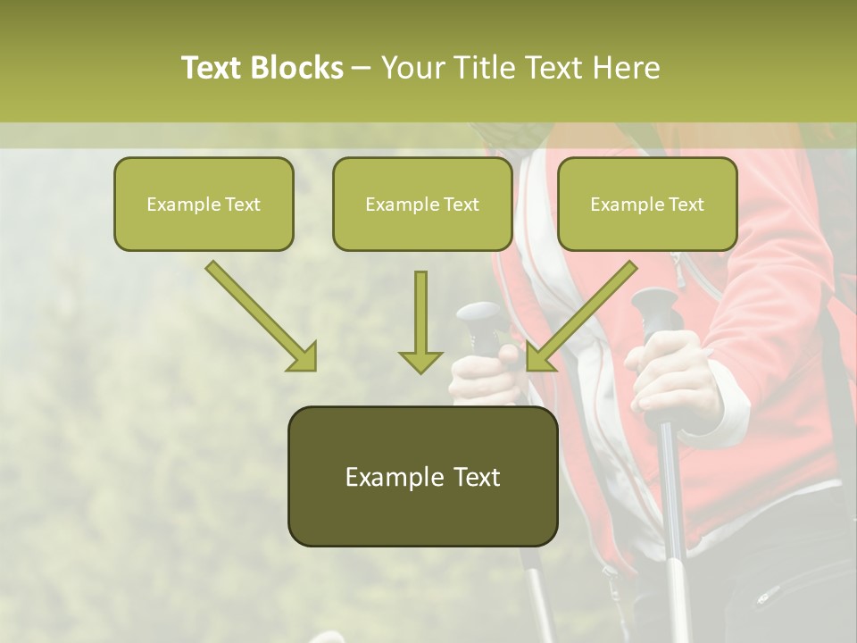 Hiking  Person PowerPoint Template