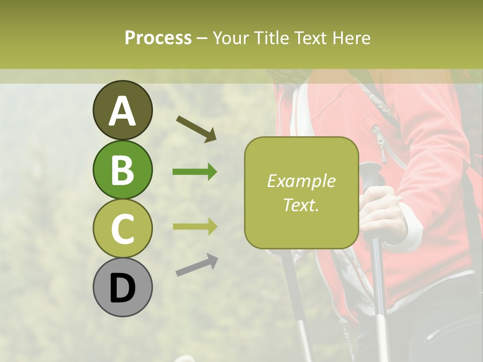 Hiking  Person PowerPoint Template