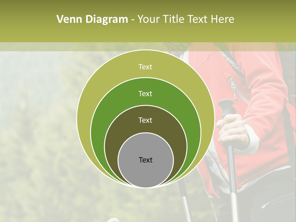 Hiking  Person PowerPoint Template
