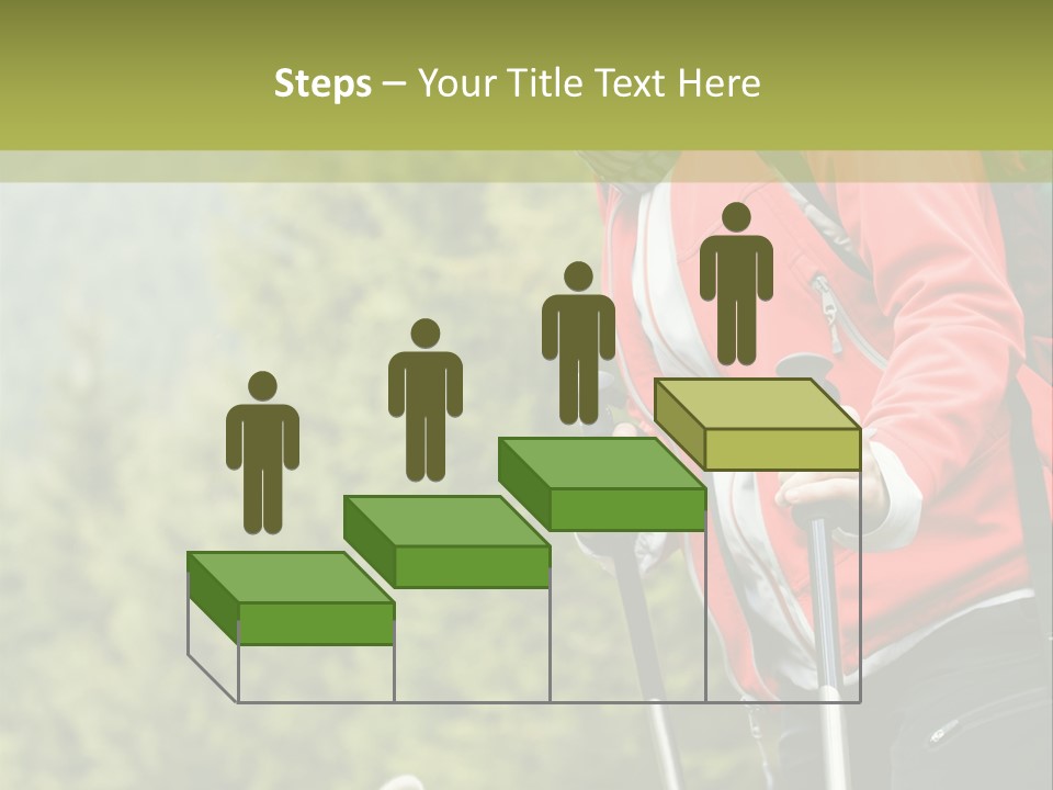 Hiking  Person PowerPoint Template