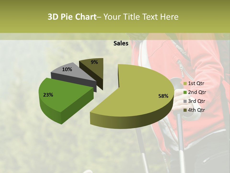 Hiking  Person PowerPoint Template