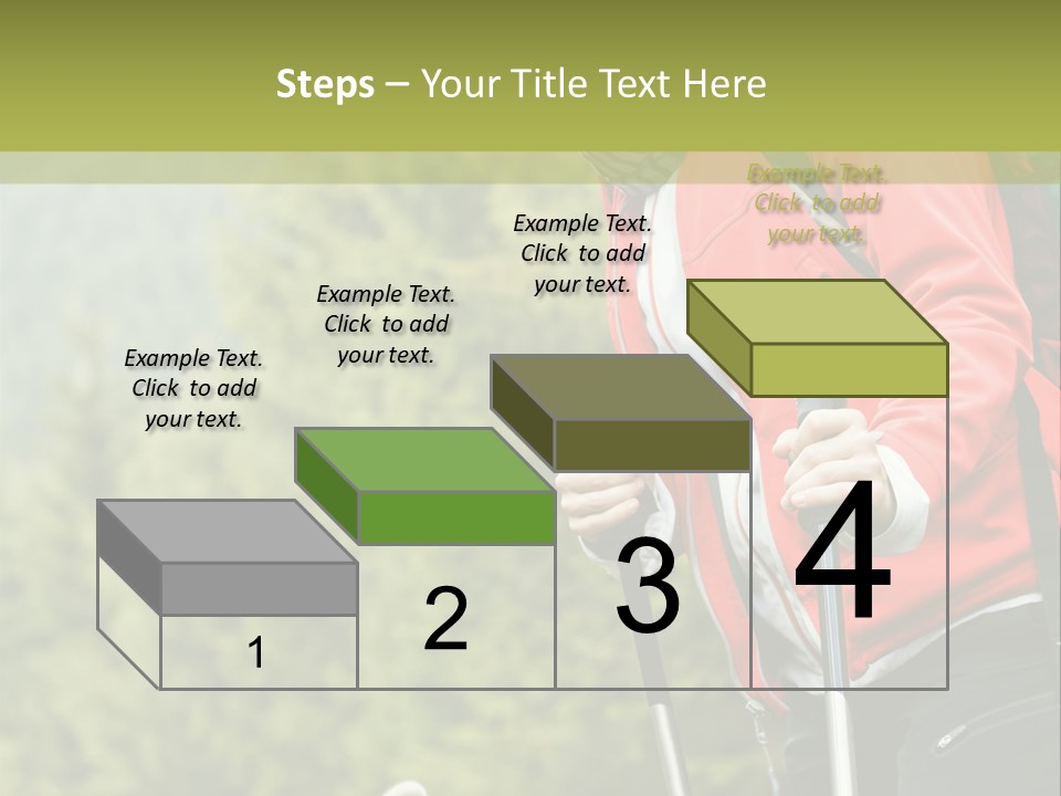 Hiking  Person PowerPoint Template