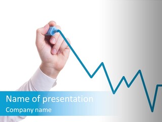 Manager White Pen PowerPoint Template