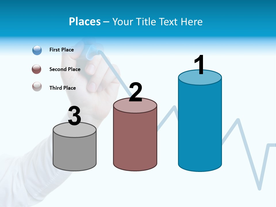 Manager White Pen PowerPoint Template