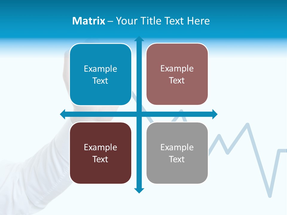 Manager White Pen PowerPoint Template