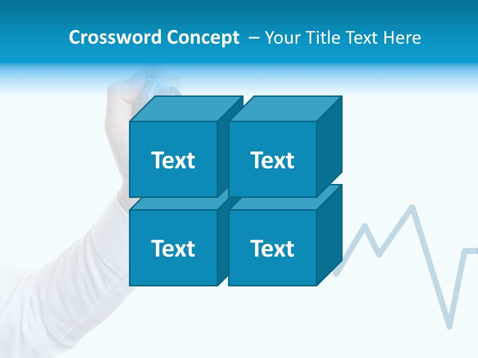 Manager White Pen PowerPoint Template