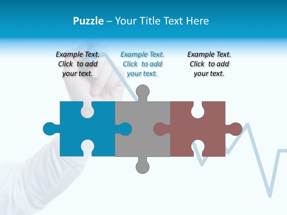 Manager White Pen PowerPoint Template