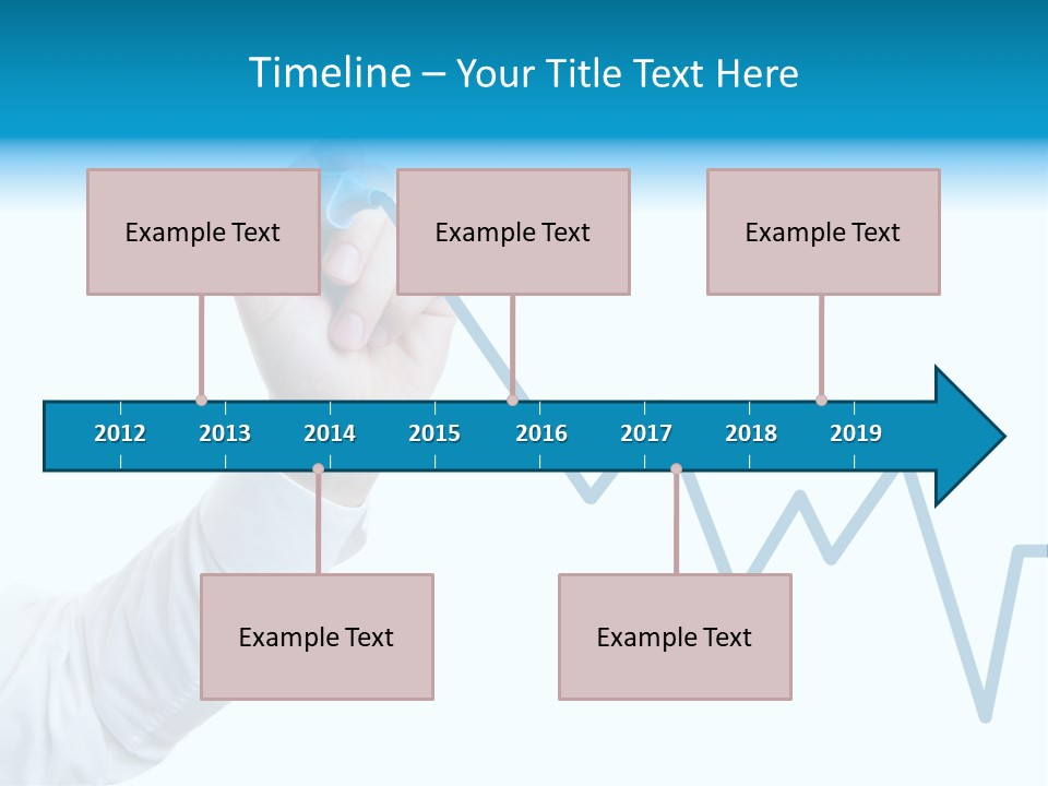 Manager White Pen PowerPoint Template