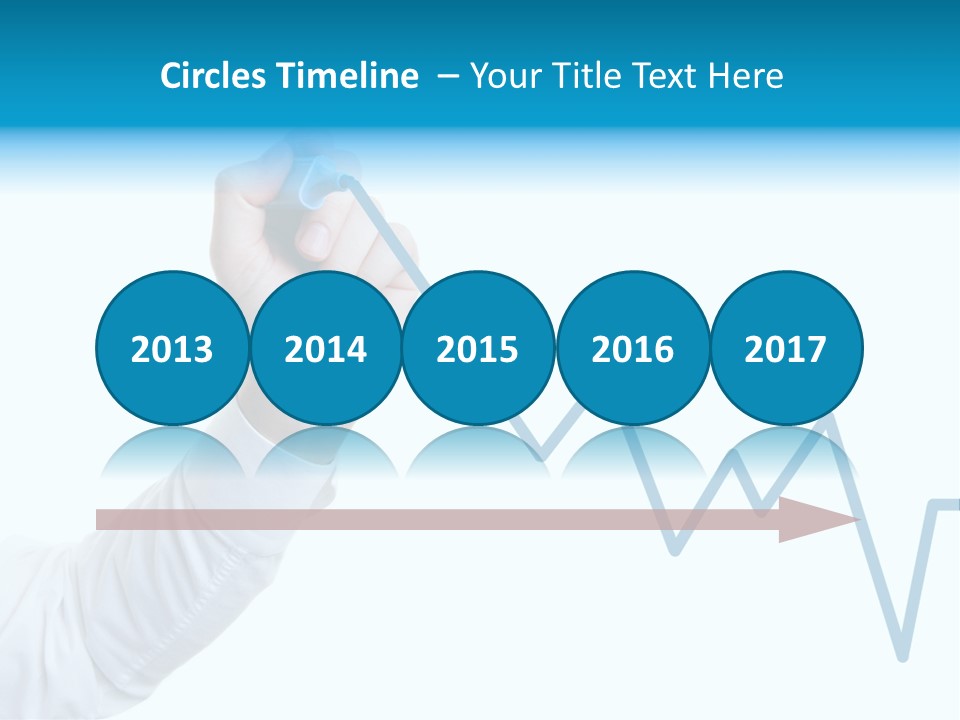 Manager White Pen PowerPoint Template