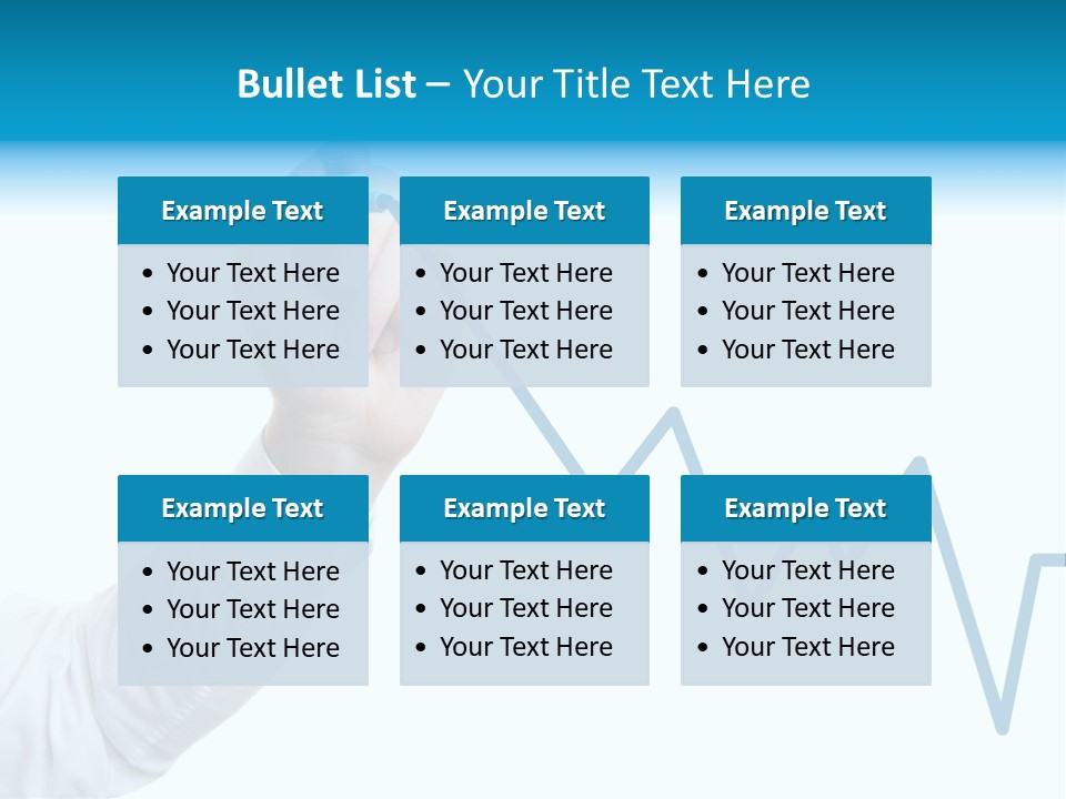Manager White Pen PowerPoint Template