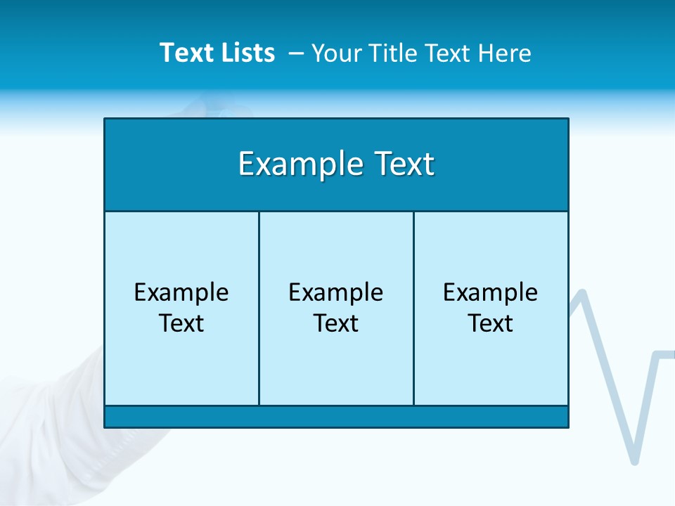 Manager White Pen PowerPoint Template