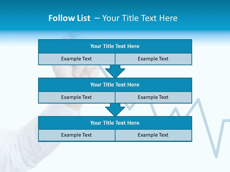 Manager White Pen PowerPoint Template