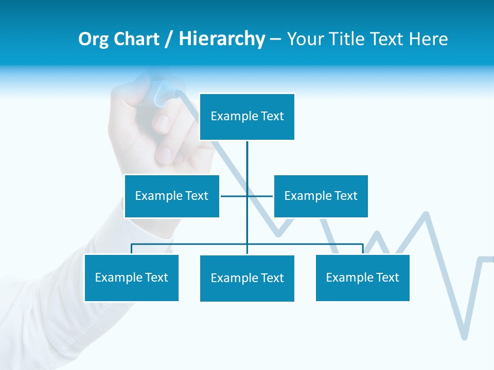 Manager White Pen PowerPoint Template