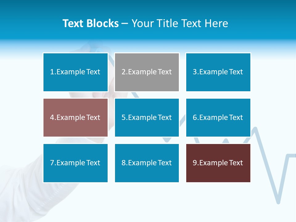 Manager White Pen PowerPoint Template