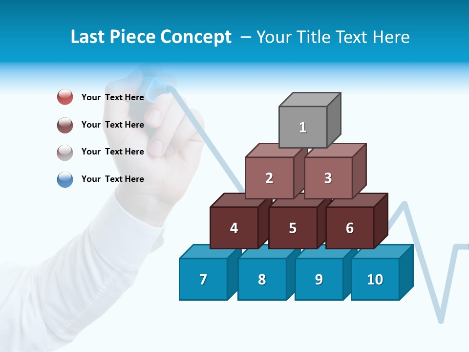 Manager White Pen PowerPoint Template