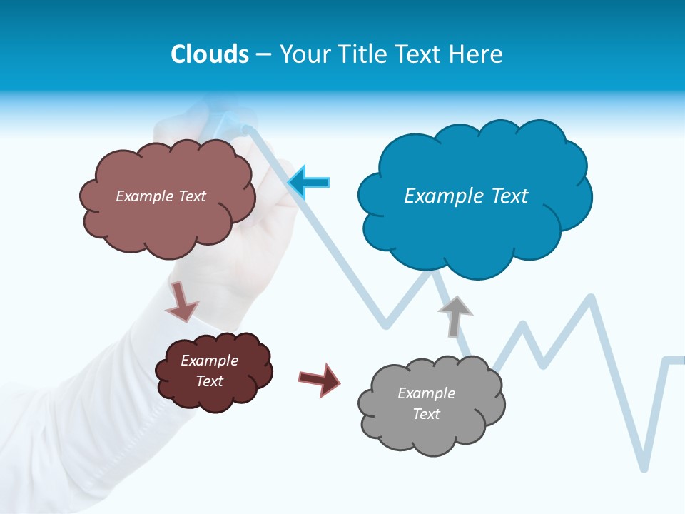 Manager White Pen PowerPoint Template