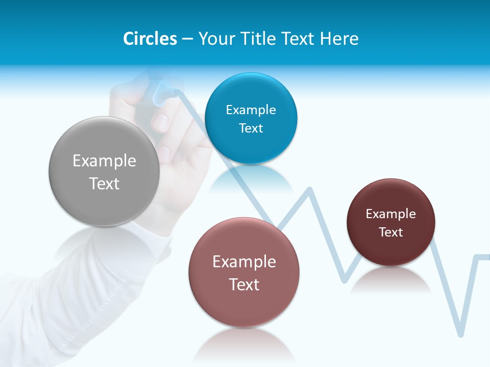 Manager White Pen PowerPoint Template