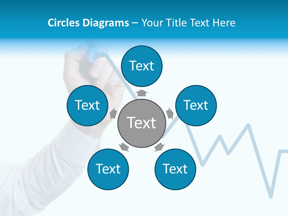 Manager White Pen PowerPoint Template