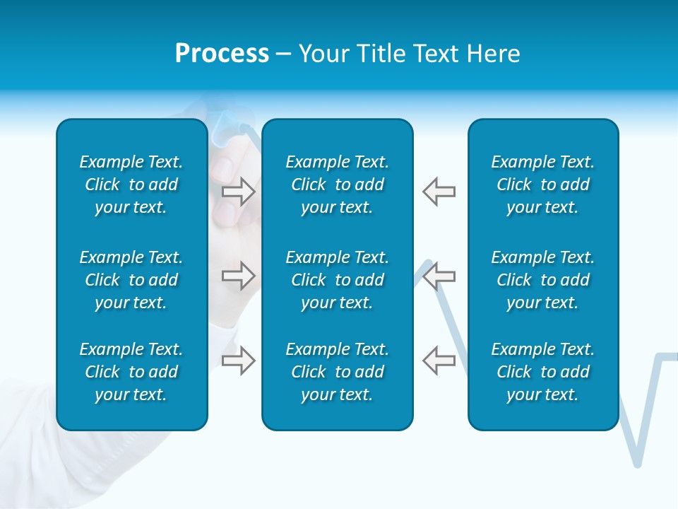 Manager White Pen PowerPoint Template