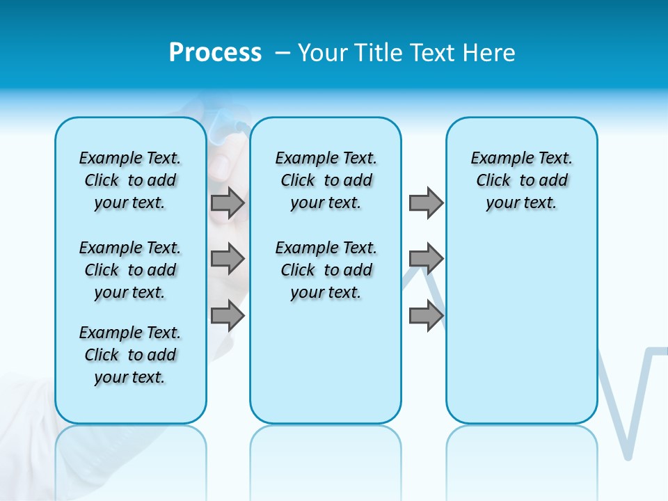 Manager White Pen PowerPoint Template