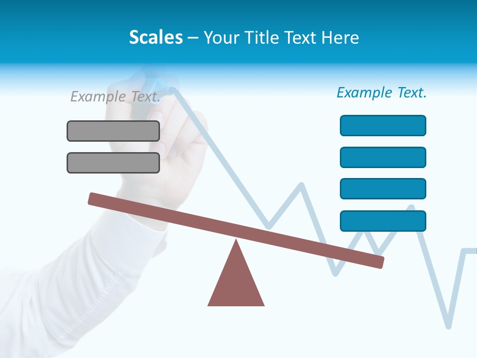 Manager White Pen PowerPoint Template