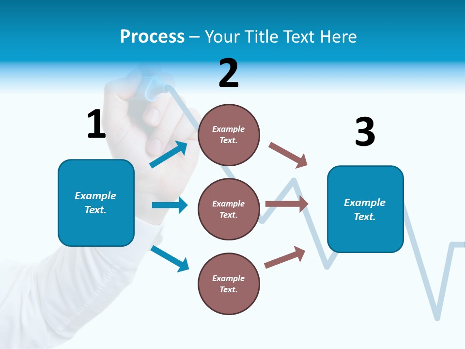Manager White Pen PowerPoint Template