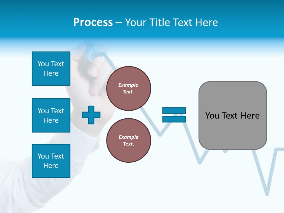 Manager White Pen PowerPoint Template