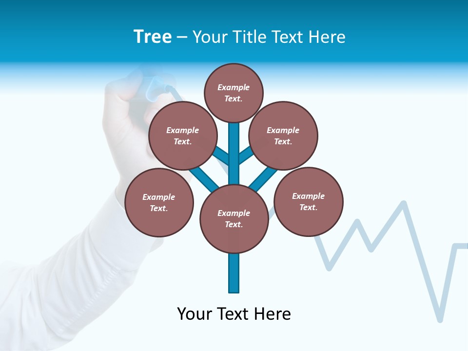 Manager White Pen PowerPoint Template