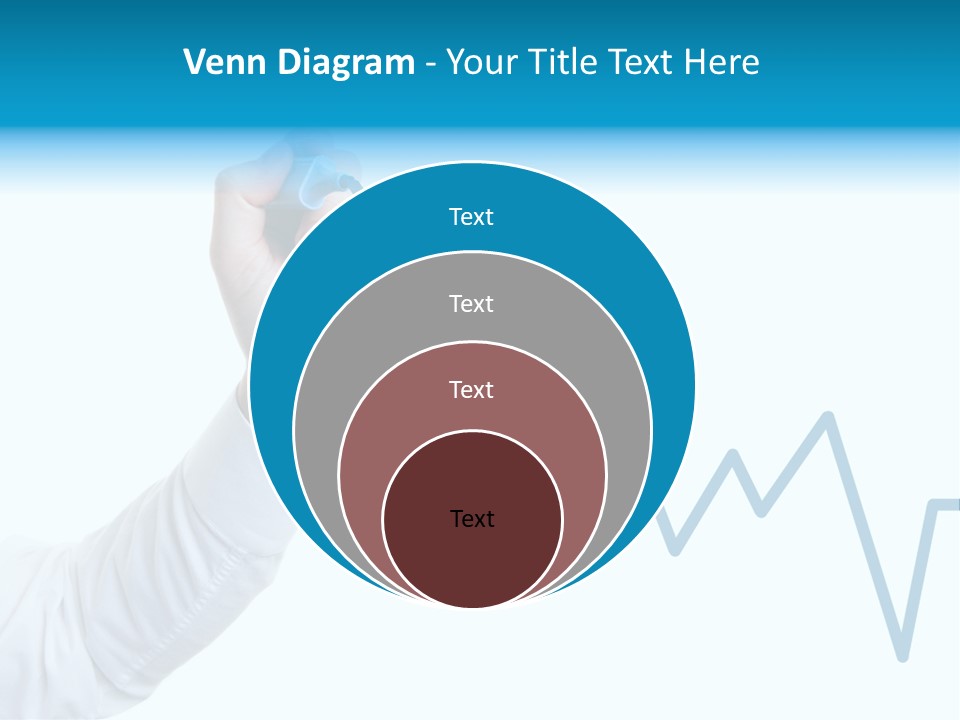 Manager White Pen PowerPoint Template