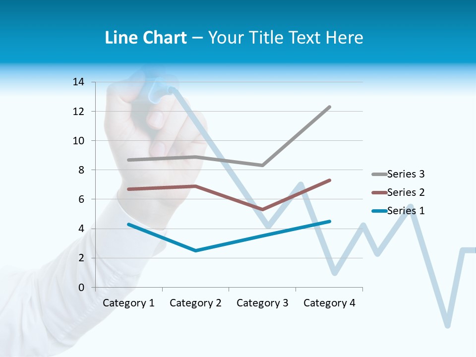 Manager White Pen PowerPoint Template