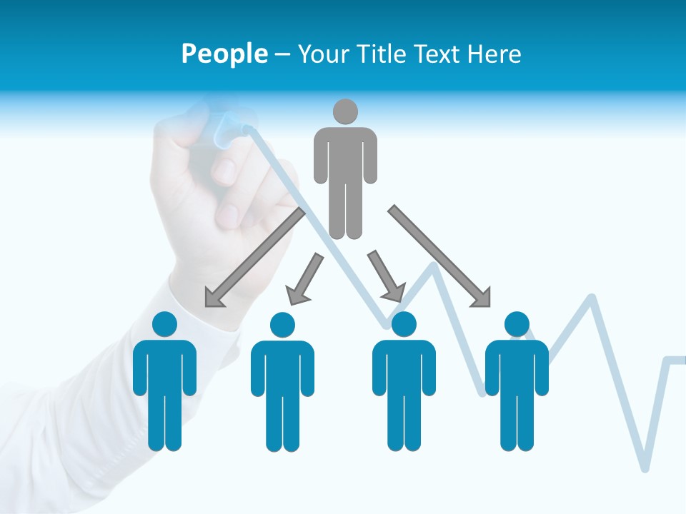 Manager White Pen PowerPoint Template