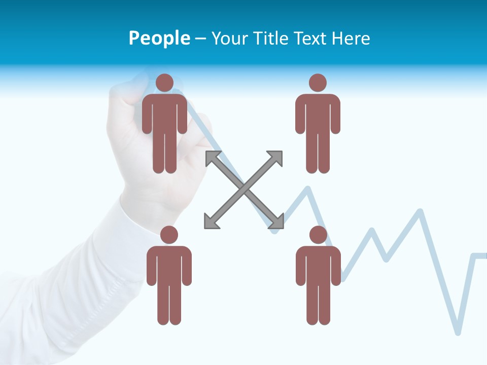 Manager White Pen PowerPoint Template